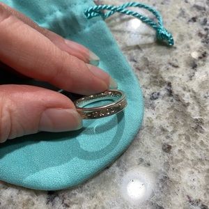 Tiffany & Co Sterling Silver Ring, Size 6.5
